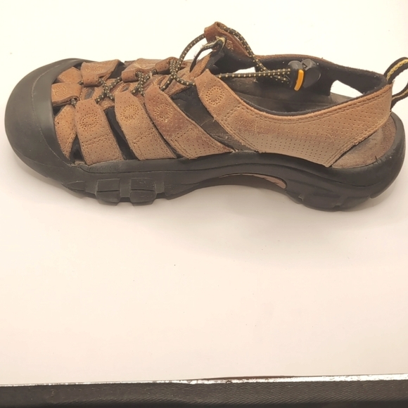 Men\'s Keen Newport H2 Brown Leather Waterproof Sandals Hiking Shoes Size 8 main image 9
